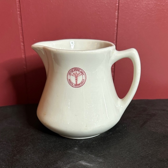 Sterling China Co | Dining | Vintage Medical Pitcher From Wwii | Poshmark